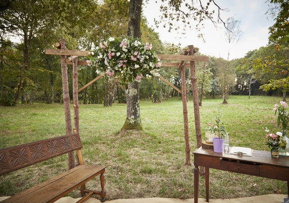 Celebrar una boda civil en un bosque en Asturias. Restaurante para bodas en Asturias.